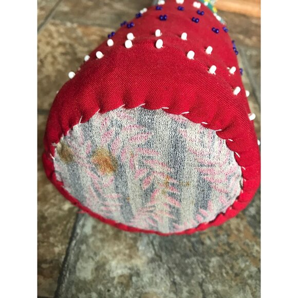 Vintage Handmade Ndebele doll Made In South Africa With Original Tag 18" - Picture 8 of 10